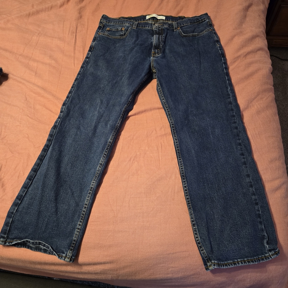 Signature by Levi Strauss Relaxed Fit Blue Jeans